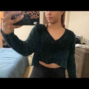 Cropped sweater